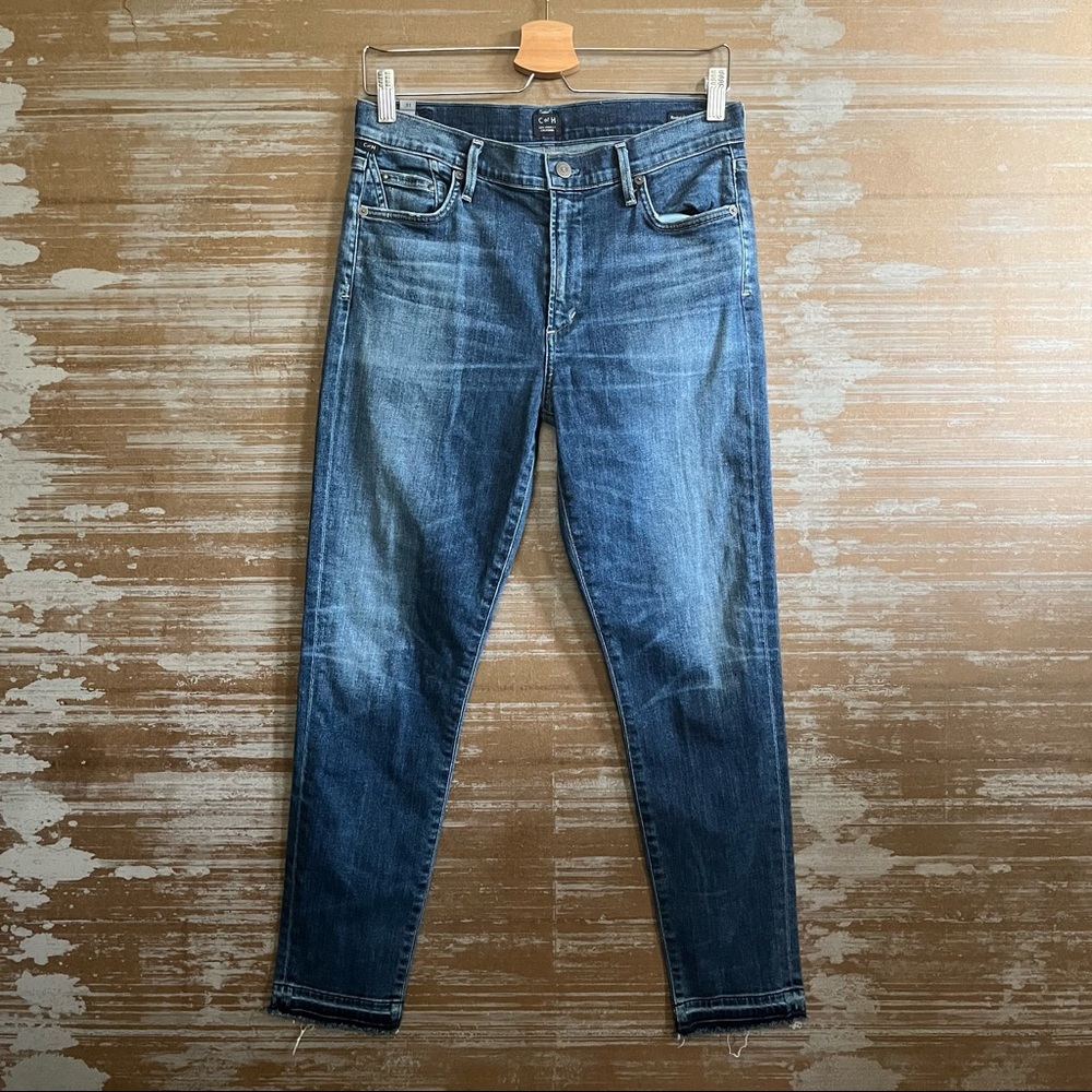 Citizens of Humanity: Rocket Crop High Rise Skinny Jeans (Dark Wash) LNWT